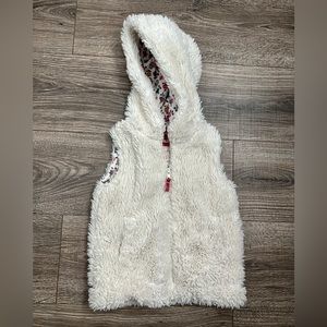 Mini Boden 2-3 Toddler Fur Vest